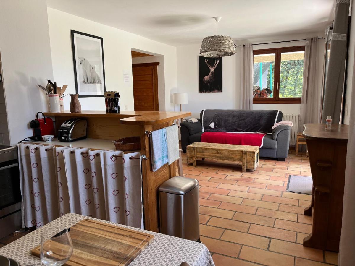 Appartement Rez De Jardin, 2 Chambres/ 4 Personnes, Garage. Briançon Exterior foto